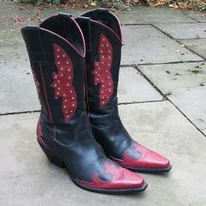 BCBGirls Leather Cowboy Boots